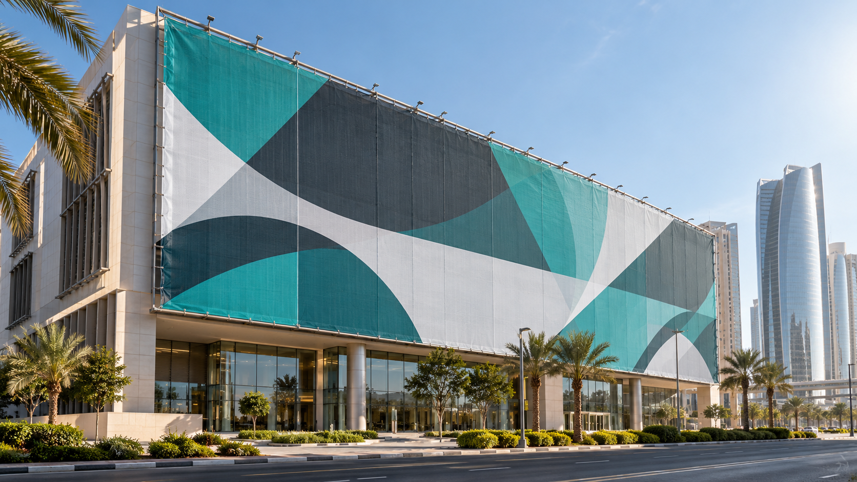 Completed facade & exterior concept