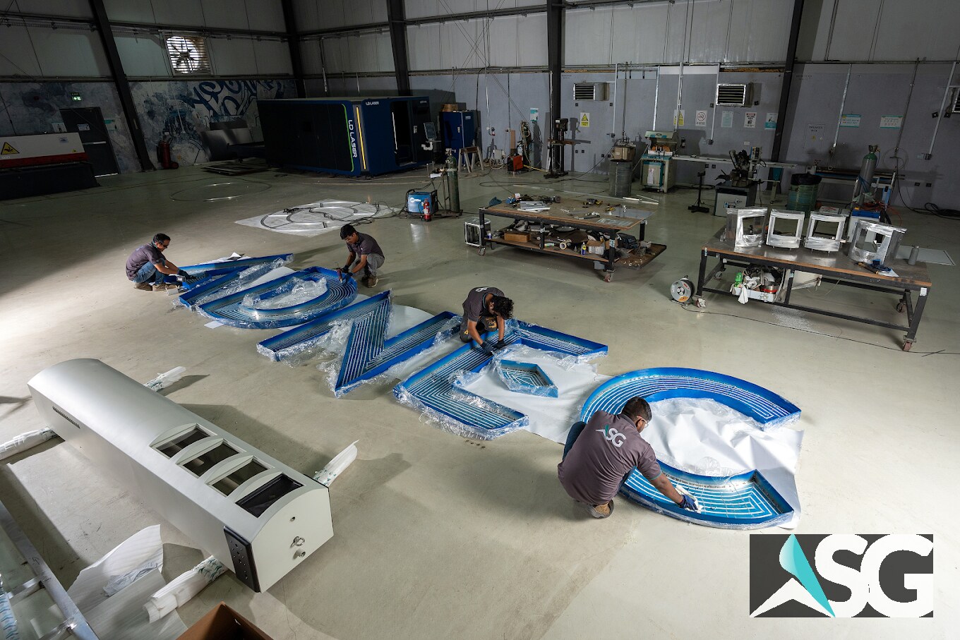 ASG signage fabrication